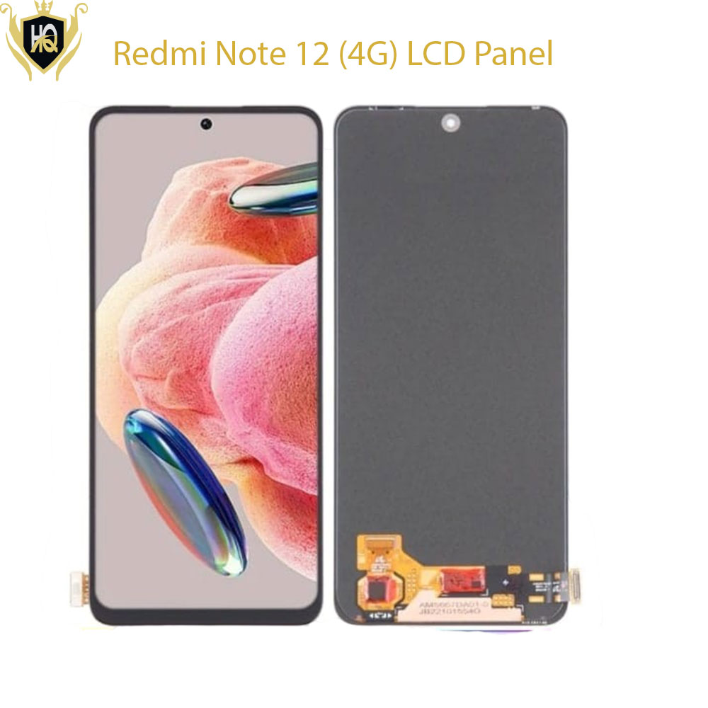 Redmi Note 12 Original AMOLED Display Panel Touch Screen Digitizer ...
